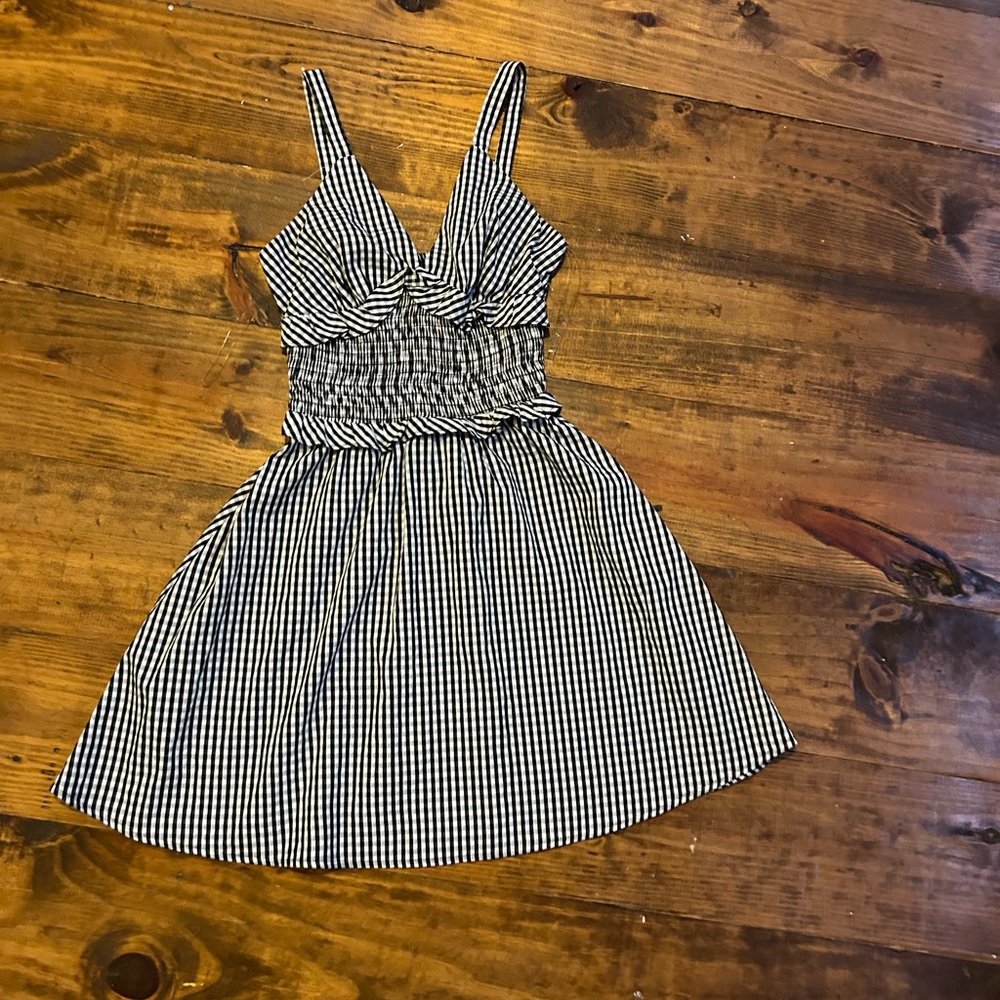 Black and white checkered dress size 5 by speechless